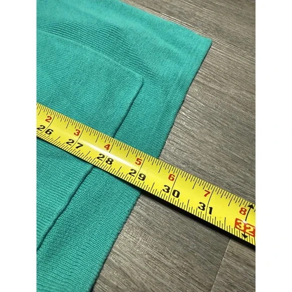 Bob Mackie Cardigan Womens Sweater 1X Green Embroidered‎ Dream Catcher Button XL - Picture 5 of 7